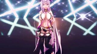 【MMD R-teenie SEX DANCE】PERVERSE TITTED SWEET DELICIOUS TEMPTATION SENSUAL ASS 甘い喜び [MMD]