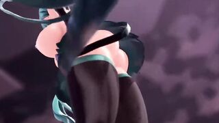 【MMD R-teen SEX DANCE】HOT HUGE DELICIOUS MELONS SWEET EXTREME SATISFACTION 激しいセックス [MMD]