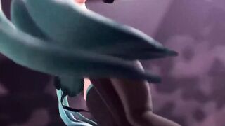 【MMD R-teen SEX DANCE】HOT HUGE DELICIOUS MELONS SWEET EXTREME SATISFACTION 激しいセックス [MMD]