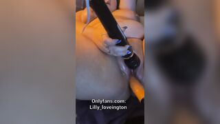 BBW vs fucking machine