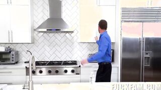 Dakota Burns Saved By Step-uncle Cock