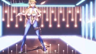 【MMD R-barely legal SEX DANCE】PERFECT BREASTS SWEET EXTREME SATISFACTION DELICIOUS SCREWED 甘い喜び [MMD]