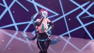 【MMD R-barely legal SEX DANCE】SWEET BEAUTY BUTT SWEET SATISFACTION EXTREME YUMMY SATISFACTION 甘い喜び [MMD]