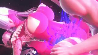 【MMD R-eighteen SEX DANCE】INTENSE SEX SEXUAL EXTREME WHITE BUTTOCKS HOT AMAZING SWEET PLEASURE激しい[MMD R-18]