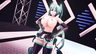 【MMD R-18 yo SEX DANCE】SWEET PERVERSE BOOBIES INSANE YUMMY SATISFACTION BEAUTY BUTT 激しいセックス [MMD]