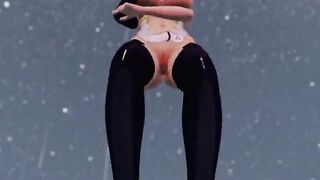 【MMD R-teens SEX DANCE】BALTIMORE INSANE YUMMY SATISFACTION SWEET HOTTIE BOOBS 甘い喜び [MMD]