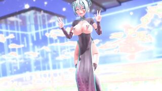 【MMD R-barely legal SEX DANCE】HOT LONG DELICIOUS BOOTY YUMMY WHITE BOOTY 甘い喜び [MMD]