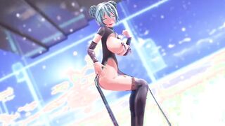 【MMD R-barely legal SEX DANCE】HOT LONG DELICIOUS BOOTY YUMMY WHITE BOOTY 甘い喜び [MMD]
