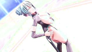 【MMD R-barely legal SEX DANCE】HOT LONG DELICIOUS BOOTY YUMMY WHITE BOOTY 甘い喜び [MMD]