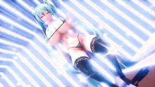 【MMD R-18 year old SEX DANCE】PERVERSE BEAUTY JUGS SWEET EROTIC BUTT 甘い喜び [MMD]
