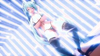 【MMD R-18 year old SEX DANCE】PERVERSE BEAUTY JUGS SWEET EROTIC BUTT 甘い喜び [MMD]