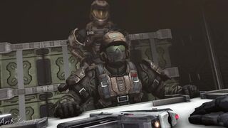 No Staring! (Halo: Reach Kat Anal SFM Animation)