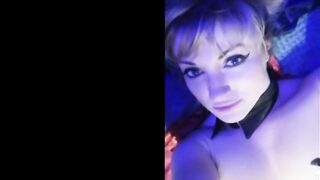 striptease and fellatio close up