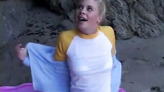 Little Summer performance her Teenagers Twat and Boobies