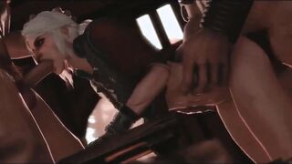 Ciri Double Penetration