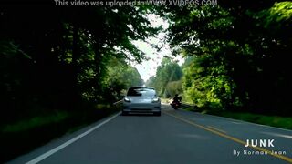 College Grad Blows Boyfriends Penis On Tesla Autopilot And Almost