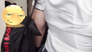 College Girl fucks stepfather on mommy's back