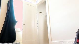 Cop shackles and fucks big titted housewife