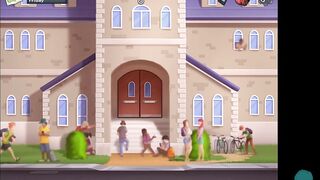 SUMMERTIME SAGA #49 • Trying to make the big tit professor
