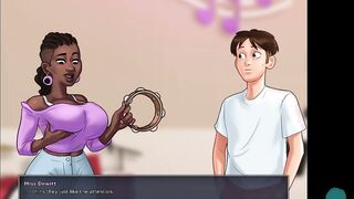 SUMMERTIME SAGA #49 • Trying to make the big tit professor