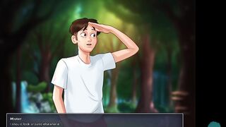 SUMMERTIME SAGA #49 • Trying to make the big tit professor