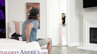 Sensual America - Big Titted inked dark hair Payton Preslee seduces her