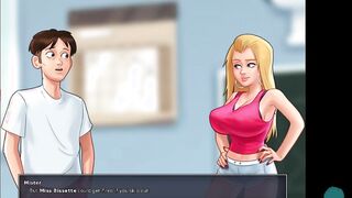 SUMMERTIME SAGA #46 • Cheerleader comparing their voluptous breasts