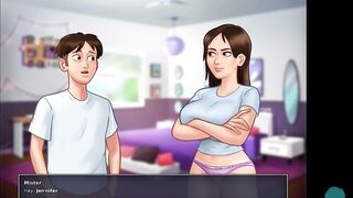 SUMMERTIME SAGA #46 • Cheerleader comparing their voluptous breasts