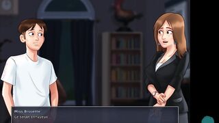SUMMERTIME SAGA #45 • Making out with the french professor
