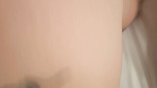 Hoe fucks huge penis doggy