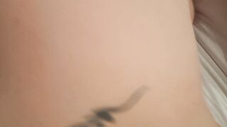 Hoe fucks huge penis doggy