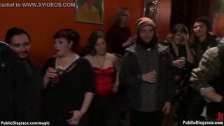 Big Titted deep throat skank pounded into outdoors