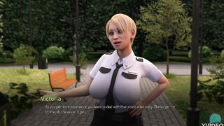 COLLEGE TIED #32 - Outdoor fellatio into the park