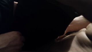 Throated slave into mask. Practice Deeply & Gagging on my penis instead of jerking.