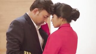 Amazingly Hot desi air hostess banged! hardly punjab Hot Webseries latest uncut clip