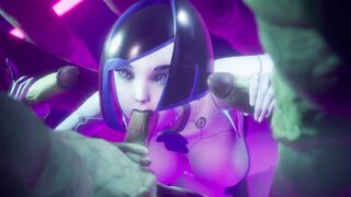 Subverse - Rough sex with DEMI [4K, 60FPS, 3D Animated Game, Uncensored, Ultra Settings]