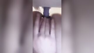 Rides my vibrator