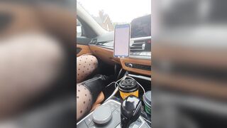 Step son ripped tights from step milf and screwed her inside the vehicle