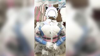 Dva Clear RUBBER Maid Handcuff Escape Light Breathplay Kigurumi