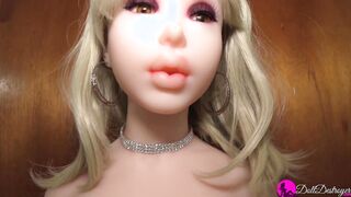 Long Breasts Silicone Sex Doll Gets Cunt Boned!