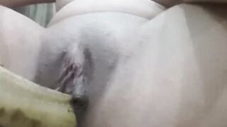 Фистинг с бананом