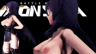 【MMD R-teen SEX DANCE】HOT HUGE DELICIOUS BUTT SWEET INSANE SATISFACTION SEXYS ASS 激しいセックス [MMD]