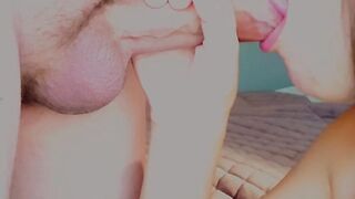 sucking off fat penis into hotel room