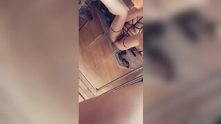 videos of my step milf I found on her older phone. She’s a freak.