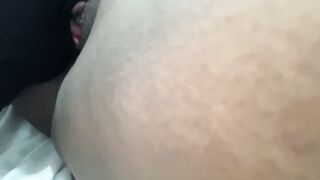 Licking clitoris and eating the dark hair's snatch