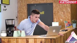 HORNYHOSTEL - (Claudia Bavel, Tommy Cabrio) - Huge Butt Dark Hair