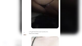 Cheating fiance texts Instagram and sends snapchat videos to girlfriend