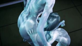Halo Cortana Selfcest Bj and Sex - Futanari Porn