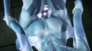 Halo Cortana Selfcest Bj and Sex - Futanari Porn