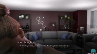 COLLEGE TIED #38 - A hispanic mom with amazing jugs